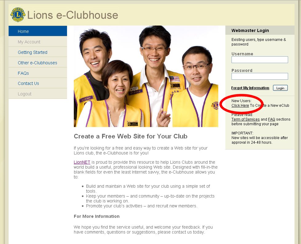 Lions e-Clubhouse